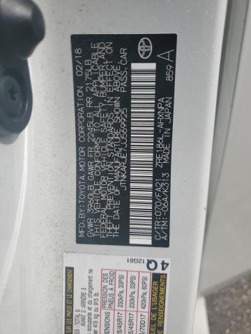 JTNKARJE7JJ569925 - 2018 TOYOTA COROLLA IM أبيض صورة 12