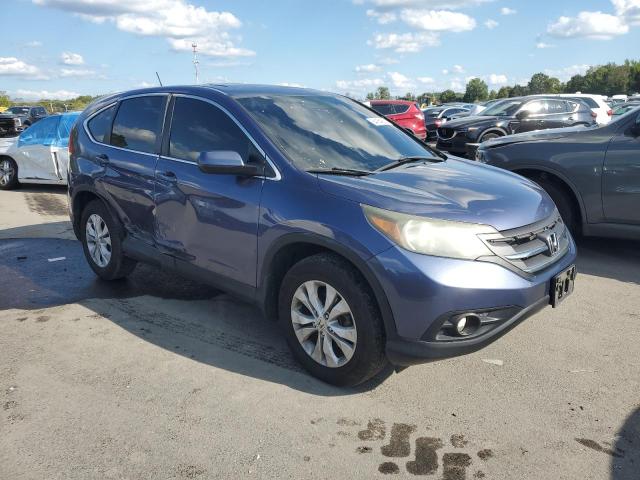 2HKRM4H50DH690344 - 2013 HONDA CR-V EX BLUE photo 4