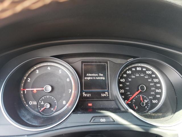 1V2KE2CAXMC236006 - 2021 VOLKSWAGEN ATLAS CROS SE GRAY photo 9