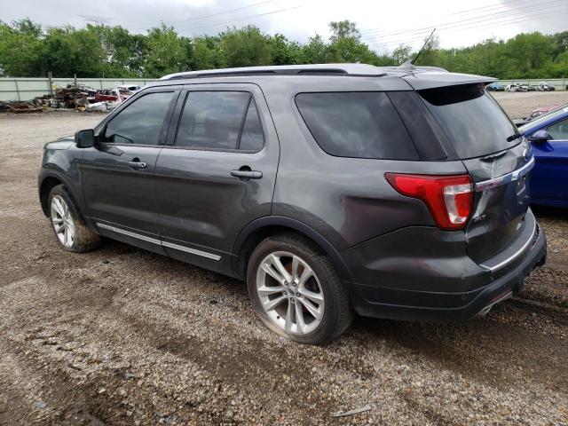 1FM5K8D82JGB98969 - 2018 FORD EXPLORER XLT 灰色 照片 2