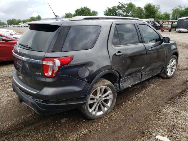 1FM5K8D82JGB98969 - 2018 FORD EXPLORER XLT 灰色 照片 3