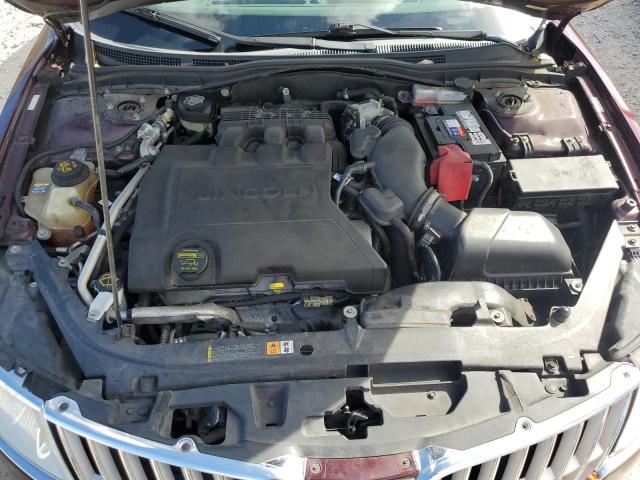 3LNHL2GC0CR838275 - 2012 LINCOLN MKZ Марун фото 11