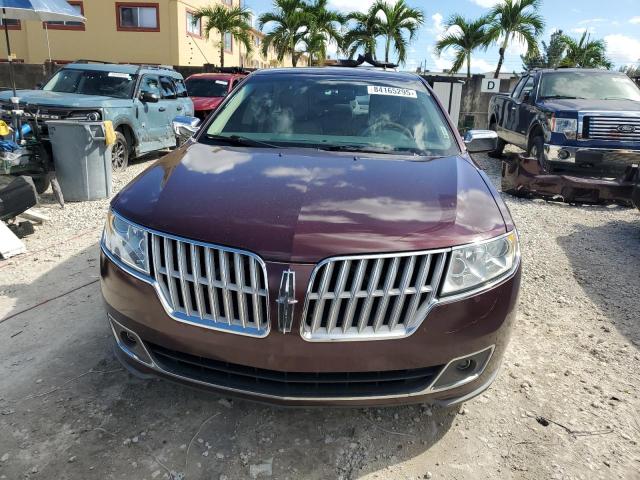 3LNHL2GC0CR838275 - 2012 LINCOLN MKZ Марун фото 5