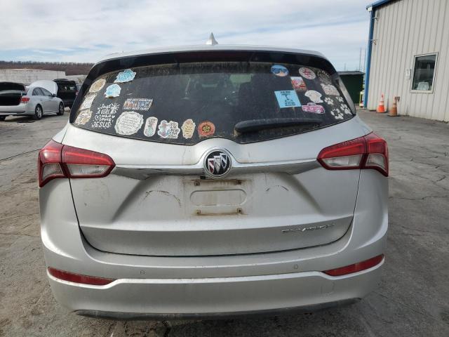 LRBFXBSA5KD015725 - 2019 BUICK ENVISION PREFERRED ვერცხლისფერი ფოტო 6
