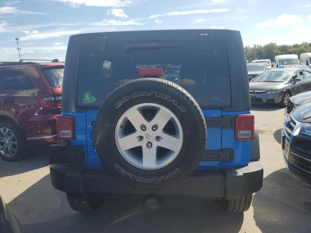 1J4BA3H18BL601799 - 2011 JEEP WRANGLER U SPORT Mavi fotoğraf 6