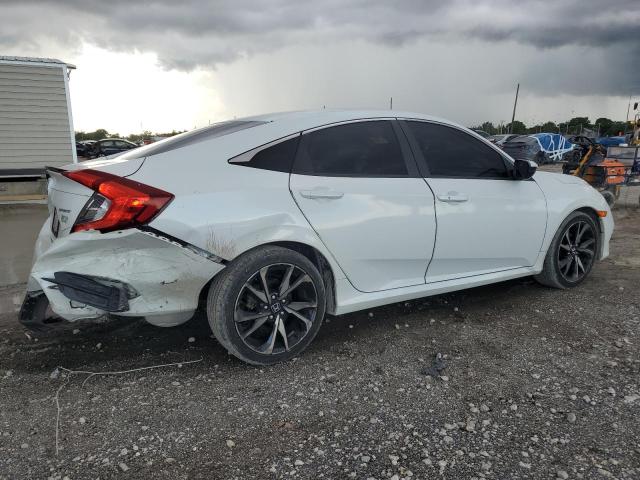 2HGFC2F88KH569186 - 2019 HONDA CIVIC SPORT WHITE photo 3
