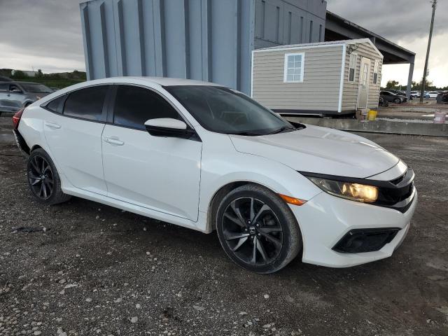 2HGFC2F88KH569186 - 2019 HONDA CIVIC SPORT WHITE photo 4