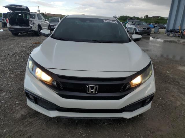 2HGFC2F88KH569186 - 2019 HONDA CIVIC SPORT WHITE photo 5
