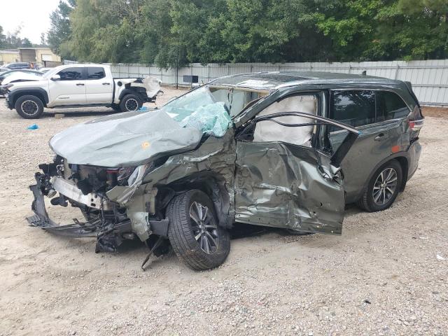 5TDJZRFH5KS736556 - 2019 TOYOTA HIGHLANDER SE მწვანე ფოტო 2