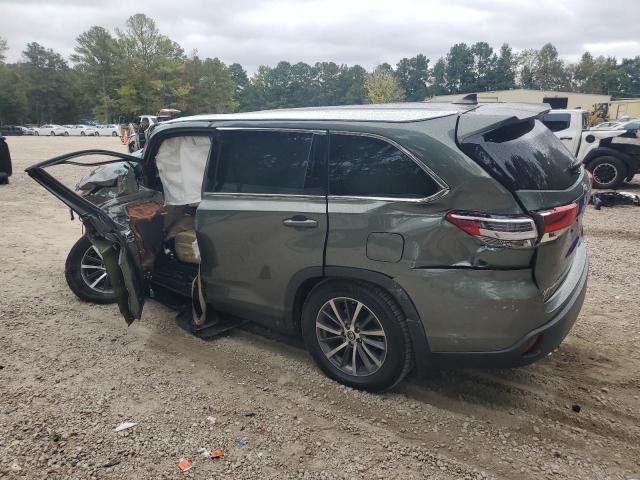 5TDJZRFH5KS736556 - 2019 TOYOTA HIGHLANDER SE მწვანე ფოტო 3