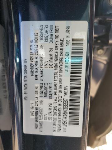 JM3KFACM5K0692987 - 2019 MAZDA CX-5 TOURING ლურჯი ფოტო 13