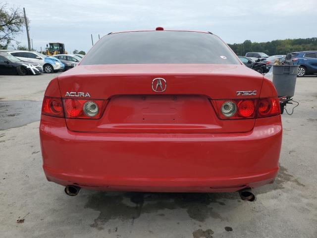 JH4CL96876C027255 - 2006 ACURA TSX RED photo 6