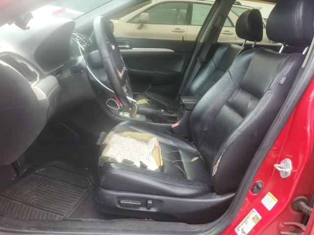 JH4CL96876C027255 - 2006 ACURA TSX RED photo 7