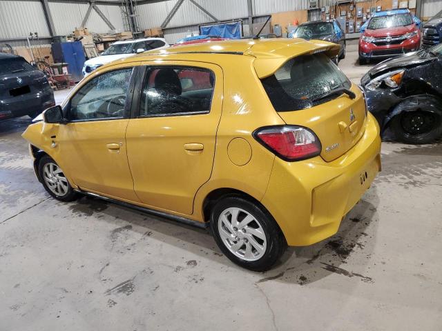 ML32AUHJ7PH000277 - 2023 MITSUBISHI MIRAGE ES YELLOW photo 2