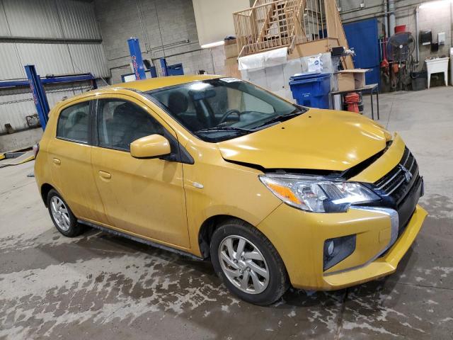 ML32AUHJ7PH000277 - 2023 MITSUBISHI MIRAGE ES YELLOW photo 4