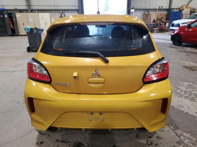 ML32AUHJ7PH000277 - 2023 MITSUBISHI MIRAGE ES YELLOW photo 6