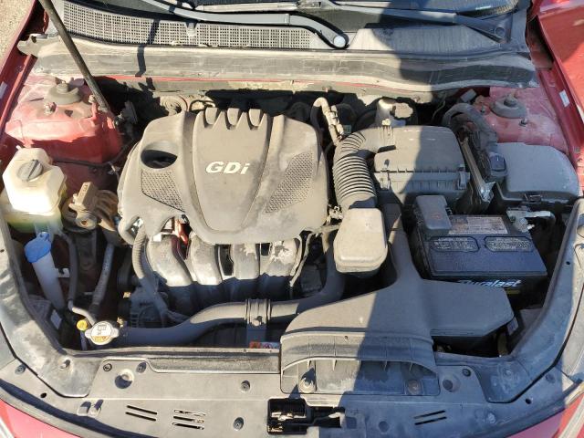 5XXGM4A76DG185648 - 2013 KIA OPTIMA LX RED photo 11