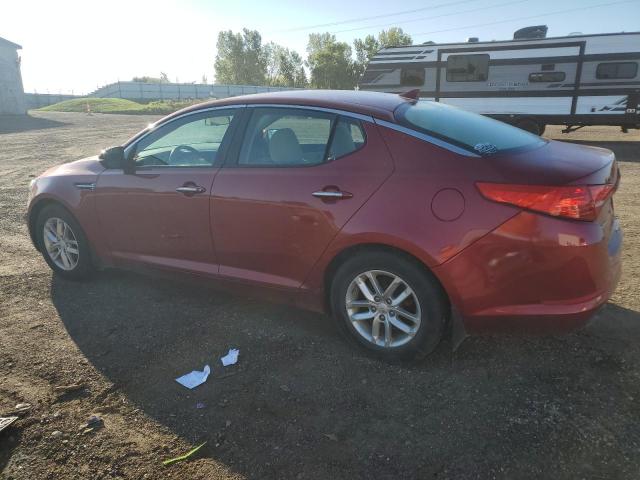 5XXGM4A76DG185648 - 2013 KIA OPTIMA LX RED photo 2
