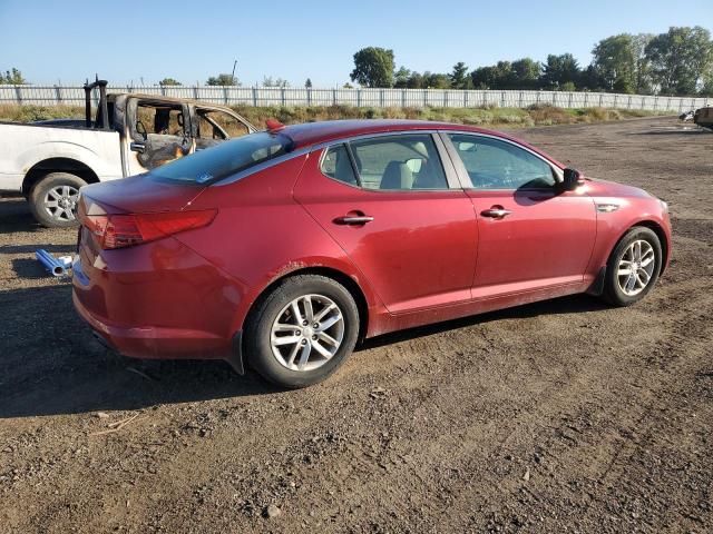 5XXGM4A76DG185648 - 2013 KIA OPTIMA LX RED photo 3