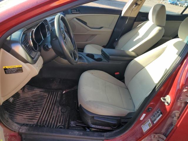 5XXGM4A76DG185648 - 2013 KIA OPTIMA LX RED photo 7
