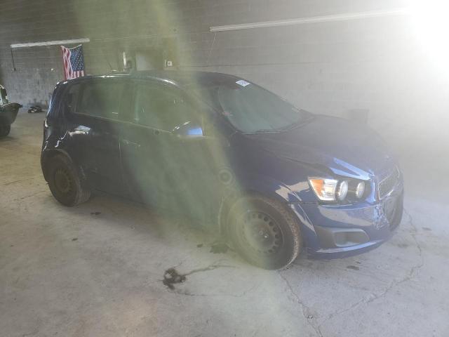 1G1JA6SG9D4118179 - 2013 CHEVROLET SONIC LS BLUE photo 4