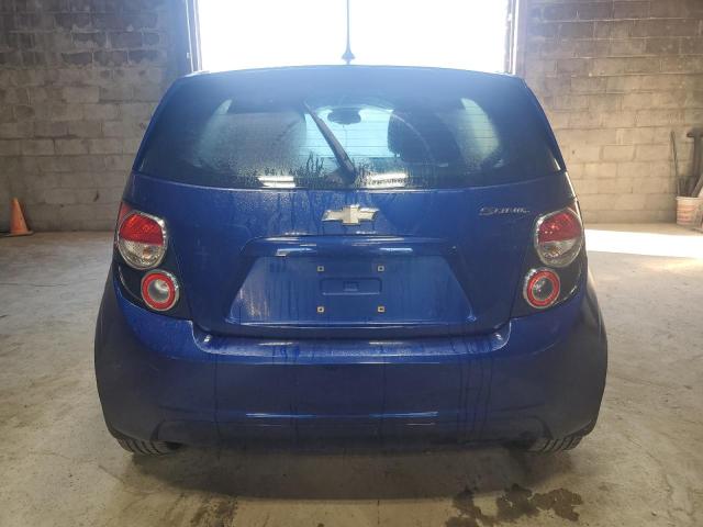 1G1JA6SG9D4118179 - 2013 CHEVROLET SONIC LS BLUE photo 6
