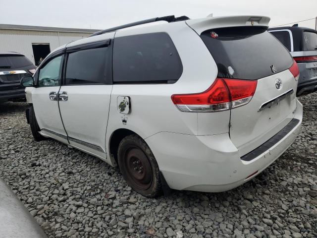 5TDDK3DC6BS013515 - 2011 TOYOTA SIENNA XLE თეთრი ფოტო 2