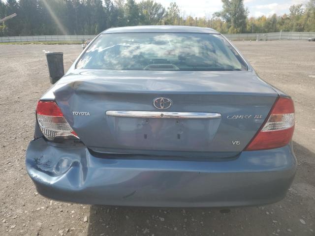 4T1BF30K12U527756 - 2002 TOYOTA CAMRY LE BLUE photo 6
