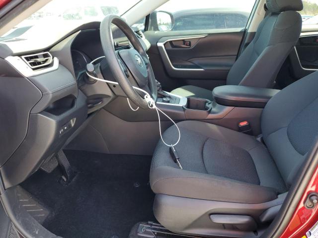 4T3LWRFV8RU118728 - 2024 TOYOTA RAV4 LE BURGUNDY photo 7