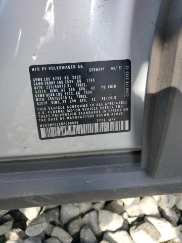 WVGTMPE2XNP050869 - 2022 VOLKSWAGEN ID.4 PRO S Сріблястий фото 12