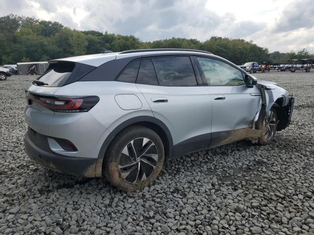 WVGTMPE2XNP050869 - 2022 VOLKSWAGEN ID.4 PRO S Сріблястий фото 3