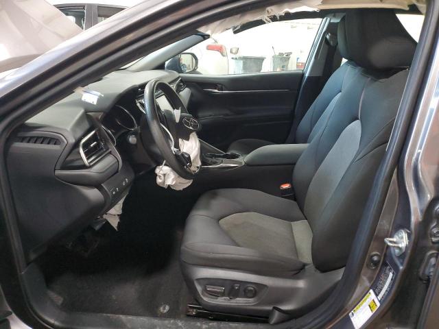 4T1B11HK7KU833657 - 2019 TOYOTA CAMRY L GRAY photo 7