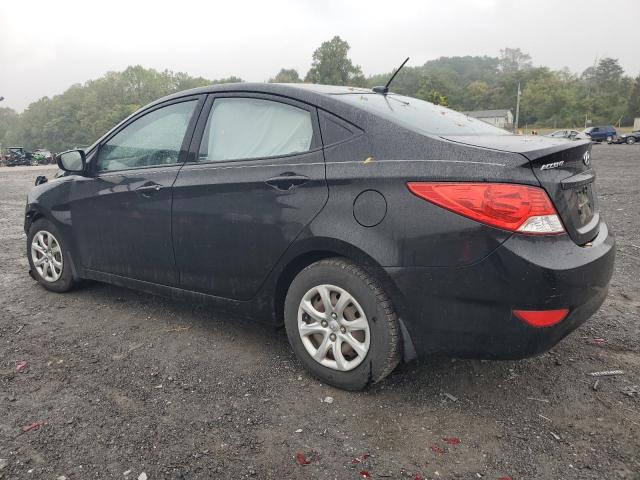 KMHCT4AE2DU406300 - 2013 HYUNDAI ACCENT GLS BLACK photo 2