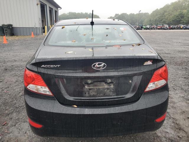 KMHCT4AE2DU406300 - 2013 HYUNDAI ACCENT GLS BLACK photo 6