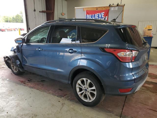 1FMCU0GD0JUC74315 - 2018 FORD ESCAPE SE BLUE photo 2