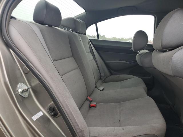 1HGFA15548L033337 - 2008 HONDA CIVIC LX GRAY photo 10