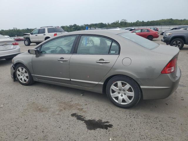 1HGFA15548L033337 - 2008 HONDA CIVIC LX GRAY photo 2