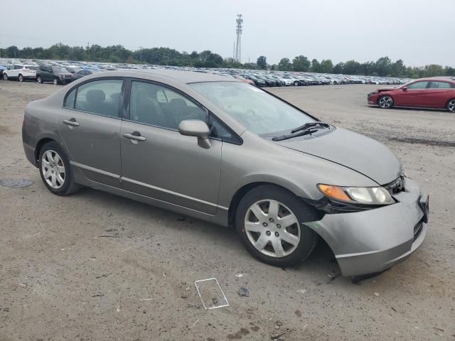 1HGFA15548L033337 - 2008 HONDA CIVIC LX GRAY photo 4