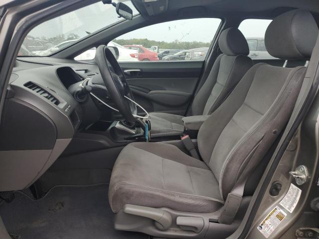 1HGFA15548L033337 - 2008 HONDA CIVIC LX GRAY photo 7