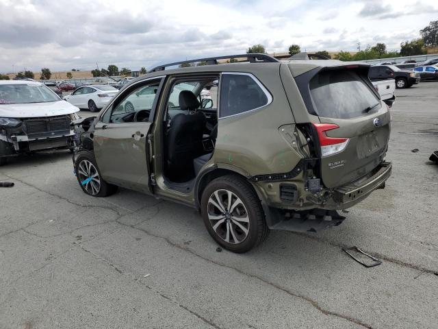 JF2SKAPC7NH493680 - 2022 SUBARU FORESTER LIMITED GREEN photo 2