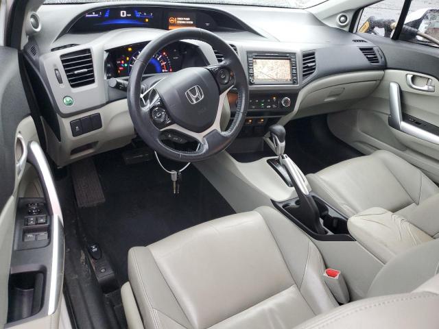 2HGFG3B0XCH506831 - 2012 HONDA CIVIC EXL თეთრი ფოტო 8