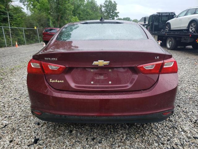 1G1ZB5STXGF288177 - 2016 CHEVROLET MALIBU LS MAROON photo 12