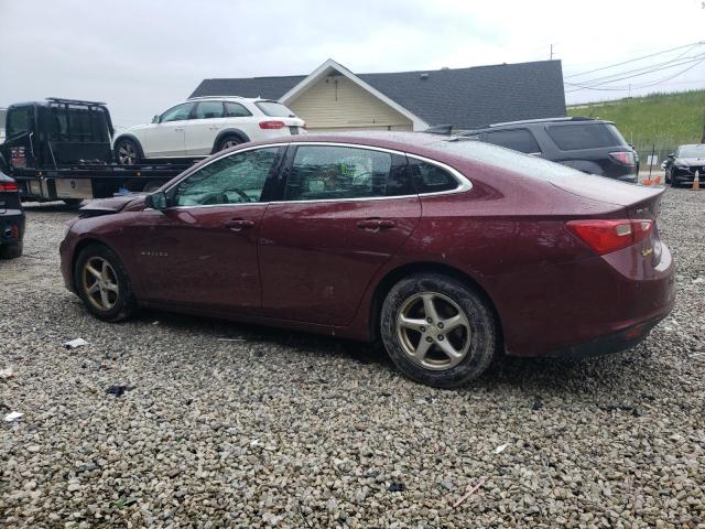 1G1ZB5STXGF288177 - 2016 CHEVROLET MALIBU LS MAROON photo 4