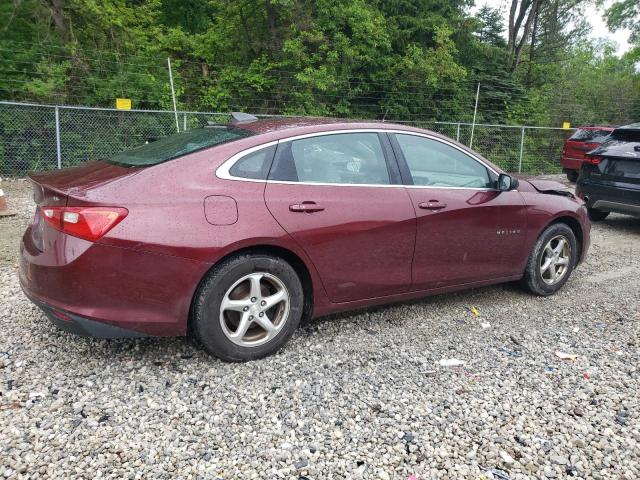 1G1ZB5STXGF288177 - 2016 CHEVROLET MALIBU LS MAROON photo 6