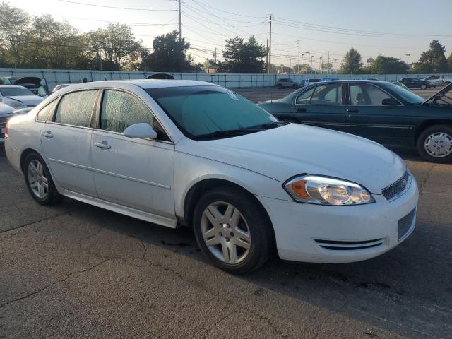 2G1WB5E34C1175941 - 2012 CHEVROLET IMPALA LT Ақ фото 4