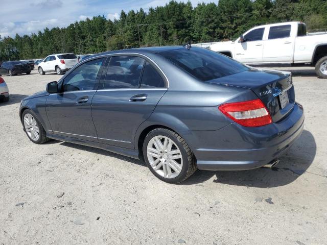 WDDGF81X59R067070 - 2009 MERCEDES-BENZ C 300 4MATIC GRAY photo 2