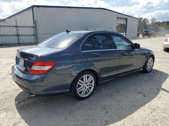 WDDGF81X59R067070 - 2009 MERCEDES-BENZ C 300 4MATIC GRAY photo 3