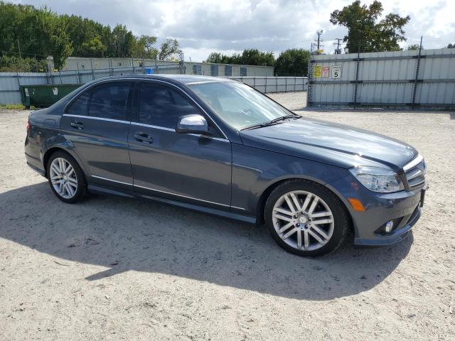 WDDGF81X59R067070 - 2009 MERCEDES-BENZ C 300 4MATIC GRAY photo 4