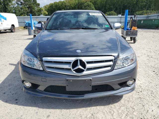WDDGF81X59R067070 - 2009 MERCEDES-BENZ C 300 4MATIC GRAY photo 5