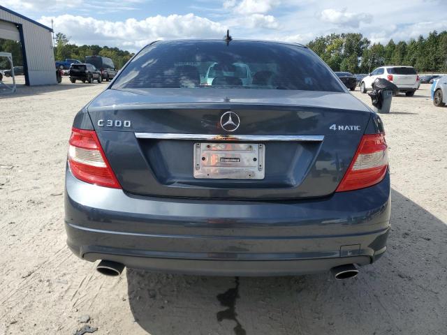 WDDGF81X59R067070 - 2009 MERCEDES-BENZ C 300 4MATIC GRAY photo 6